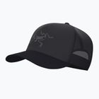Arcteryx Bird Trucker Gebogene Kappe schwarz