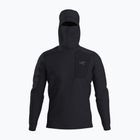 Trekking Hoodie Sweatshirt Herren Arcteryx Rho LT Hoody black
