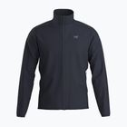 Arcteryx Kyanite Lightweight schwarzes Saphir-Trekking-Sweatshirt für Herren