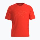 Herren Arc'teryx Cormac Logo SS dynasty heather T-shirt