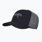 Arcteryx Bird Word Trucker Baseballmütze schwarz /Wolke
