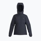 Arc'teryx Atom Hoody Frauen isolierte Jacke schwarz Saphir