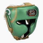 Boxhelm Rival RHG100 Professional Headgear green/gold