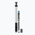 Crankbrothers Klic HP Manometer + CO2 120 psi Silber Fahrradpumpe