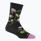 Damensocken Darn Tough Blossom charcoal