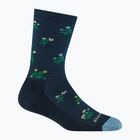 Damensocken Darn Tough Wildflower Crew Lightweight with Cushion midnight