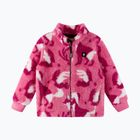 Fleece Hoodie Sweatshirt Kinder Reima Turkkinen soft coral