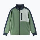 Fleece Hoodie Sweatshirt Kinder Reima Merin green clay