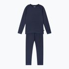 Kinder Thermo-Unterwäsche-Set Reima Lampo navy