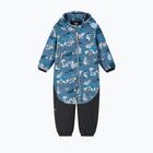 Softshell-Overall Kinder Reima Moomin Mjosa blue ocean