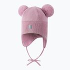 Kinder-Wintermütze Reima Kumpi grey pink