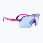 Sonnenbrille Rudy Project Spinshield Pro violet pink-gloss 40 anniversary/multilaser ice