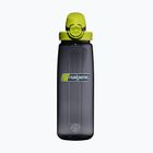 Nalgene On The Fly Reiseflasche 740 ml charcoal/lime Verschluss