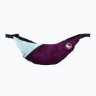 Ticket To The Moon Upcycled Sling Umhängetasche Pflaume/Wolke