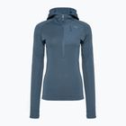 Arc'teryx Damen-Trekking-Sweatshirt Delta Half Zip Hoody blau 29606