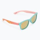Kinder-Sonnenbrille Aztron Solar ice grey/graffiti/polarized blue/yellow mirror/grey.