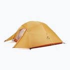 3‑Personen Trekkingzelt Naturehike Cloud Up 3 Base 2 ornage