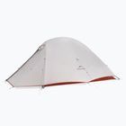 3‑Personen Trekkingzelt Naturehike Cloud Up 3 Pro 20D light gray/red