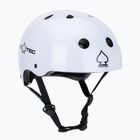 Pro-Tec Classic Certified Helm glänzend weiß