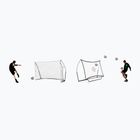 QuickPlay Kickster Academy Combo 240 x 150 cm tragbares Fußballtor und Abpraller QP0535