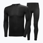 Herren Thermo-Unterwäsche-Set Helly Hansen HH Comfort Light schwarz