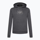 Herren-Trekking-Sweatshirt Helly Hansen F2F Organic Cotton Hoodie Ebenholz melange