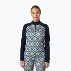 Damen Thermo-Sweatshirt Helly Hansen Lifa Merino Midweight Gra 1/2 Zip navy star pixel