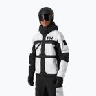 Herren Skijacke Helly Hansen Ullr D Heritage Short grau nebel schnee camo aop