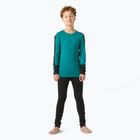Helly Hansen JR Lifa Merino Midweight signalgrün Kinder Thermo-Unterwäsche-Set