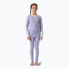 Helly Hansen JR Lifa Merino Midweight hell lavendelfarbenes Thermowäsche-Set für Kinder