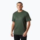 Herren Helly Hansen Box T 2.0 Dschungel grünes T-shirt