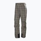 Herren Skihose Helly Hansen Legendary Insulated pebble broxburn plaid aop