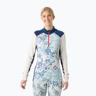 Damen-Funktionssweatshirt Helly Hansen Lifa Merino Midweight Gra 1/2 Zip bright blue new nordic aop