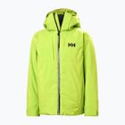 Kinder-Skijacke Helly Hansen Alpha luminous green