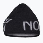 Wintermütze NORRONA MerinoUll Logo Beanie caviar melange