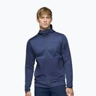 Herren-Trekkingsweatshirt NORRONA Falketind Warm2 Stretch Hood indigo night
