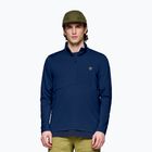 Herren-Trekkingsweatshirt NORRONA Femund Warm1 Zip Neck indigo night