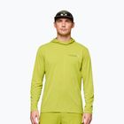 Herren-Trekkingsweatshirt NORRONA Femund Tech Hood golden lime