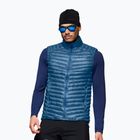 Weste NORRONA Trollveggen Down800 Super Light dark blue