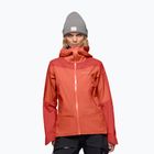 Damen-Regenjacke NORRONA Falketind Gore-Tex deep sea coral/baked apple