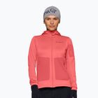 Damen-Trekkingsweatshirt NORRONA Falketind Warm2 Stretch Hood deep sea coral/baked apple