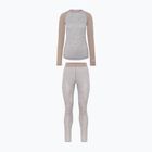 Damen-Set Funktionsunterwäsche KARI TRAA Kaia light grey melange