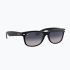Sonnenbrille Ray-Ban New Wayfarer Classic black matte/blue gradient