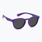 Polaroid PLD 8048/S lila-violett/grau polarisierte Kinder-Sonnenbrille