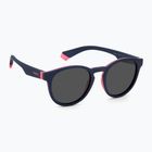 Polaroid PLD 8048/S blau rosa/grau polarisierte Kindersonnenbrille