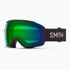 Skibrille Smith Sequence OTG S2 black/chromapop everyday green mirror