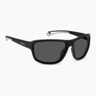 Polaroid PLD 7049/S mattschwarz/grau polarisierte Sonnenbrille mit hohem Kontrast