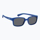 Polaroid PLD K008/S matt blau/grau polarisierte Kindersonnenbrille