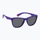 Polaroid PLD 8056/S matt violett/grau polarisierte Kindersonnenbrille