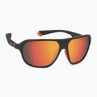 Polaroid PLD 2152/S mattschwarze rot/rote mehrschichtige polarisierte Sonnenbrille